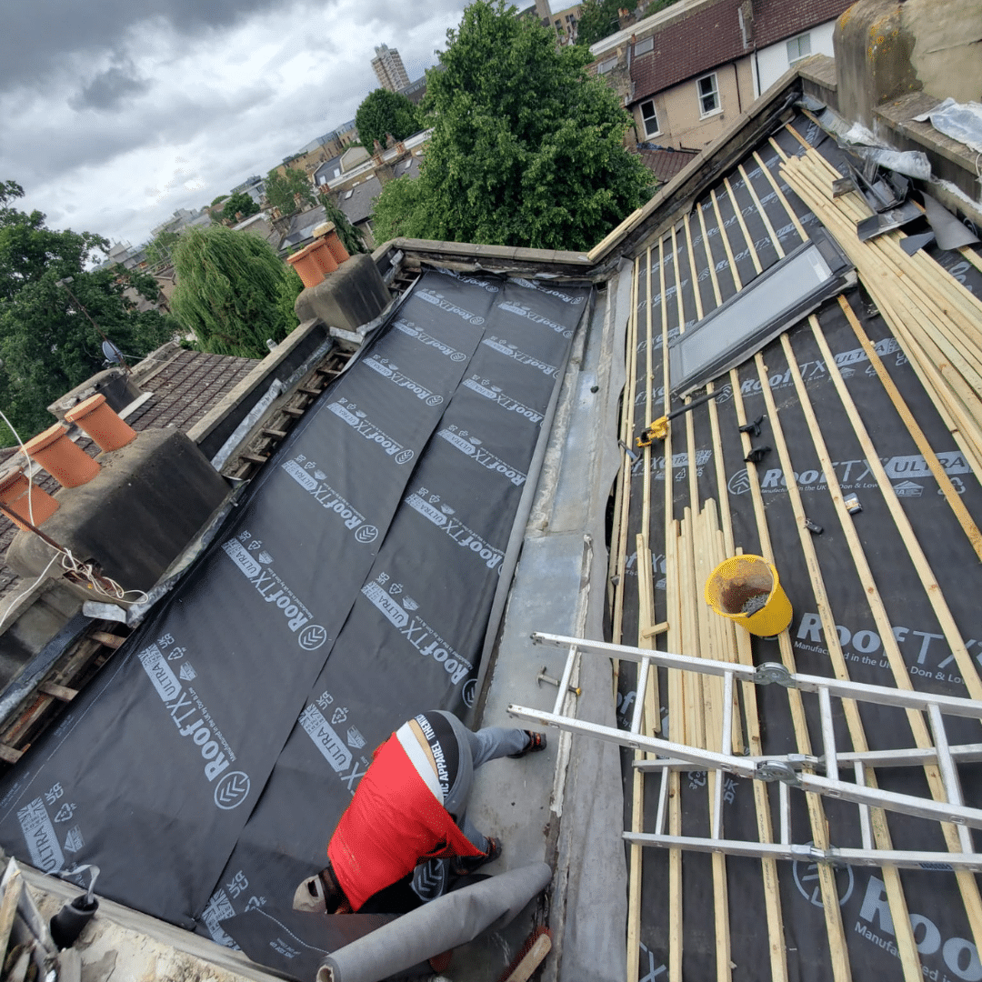 Installation Of New Roof In Peckham