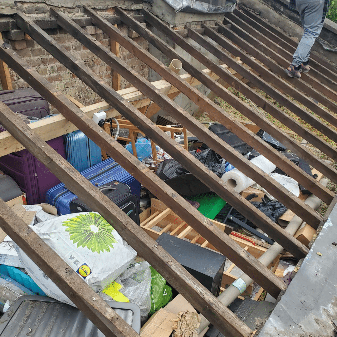 Step 2 – Carefully Removing the Existing Roof
